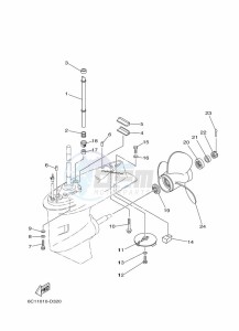 F60TLR drawing LOWER-CASING-x-DRIVE-2