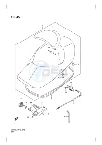 UH200G BURGMAN EU drawing SEAT