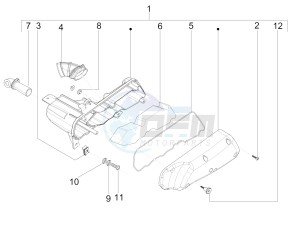 Primavera 50 2T (EMEA, APAC) drawing Air filter