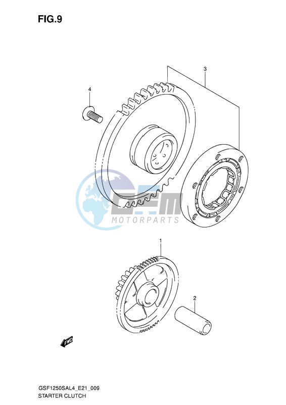 STARTER CLUTCH