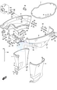 DF 150 drawing Side Cover (Model: ST)