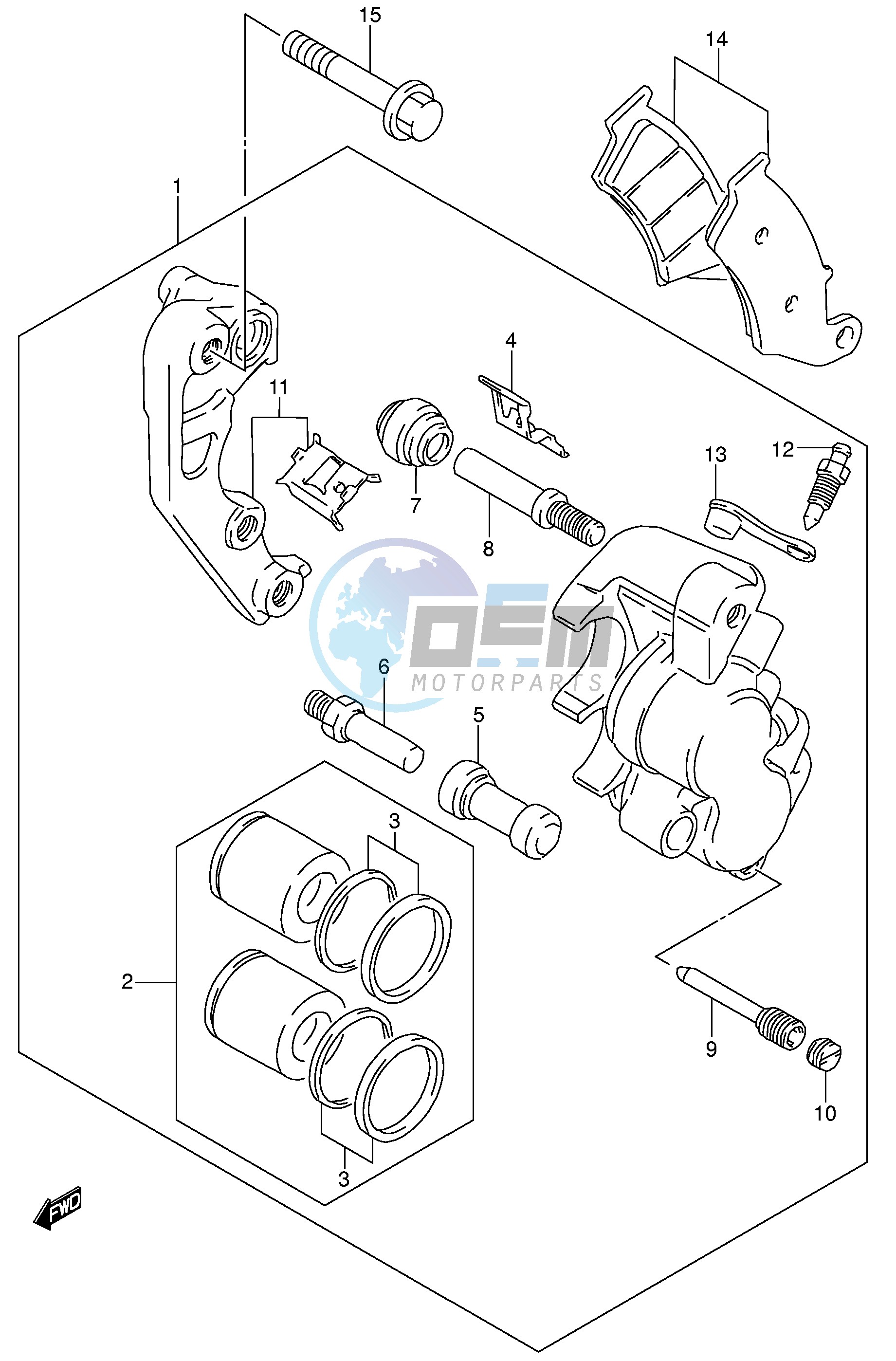 FRONT CALIPER