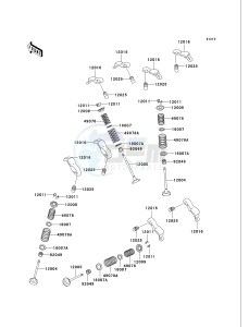 VN 750 A [VULCAN 750] (A15-A19) [VULCAN 750] drawing VALVE-- S- -