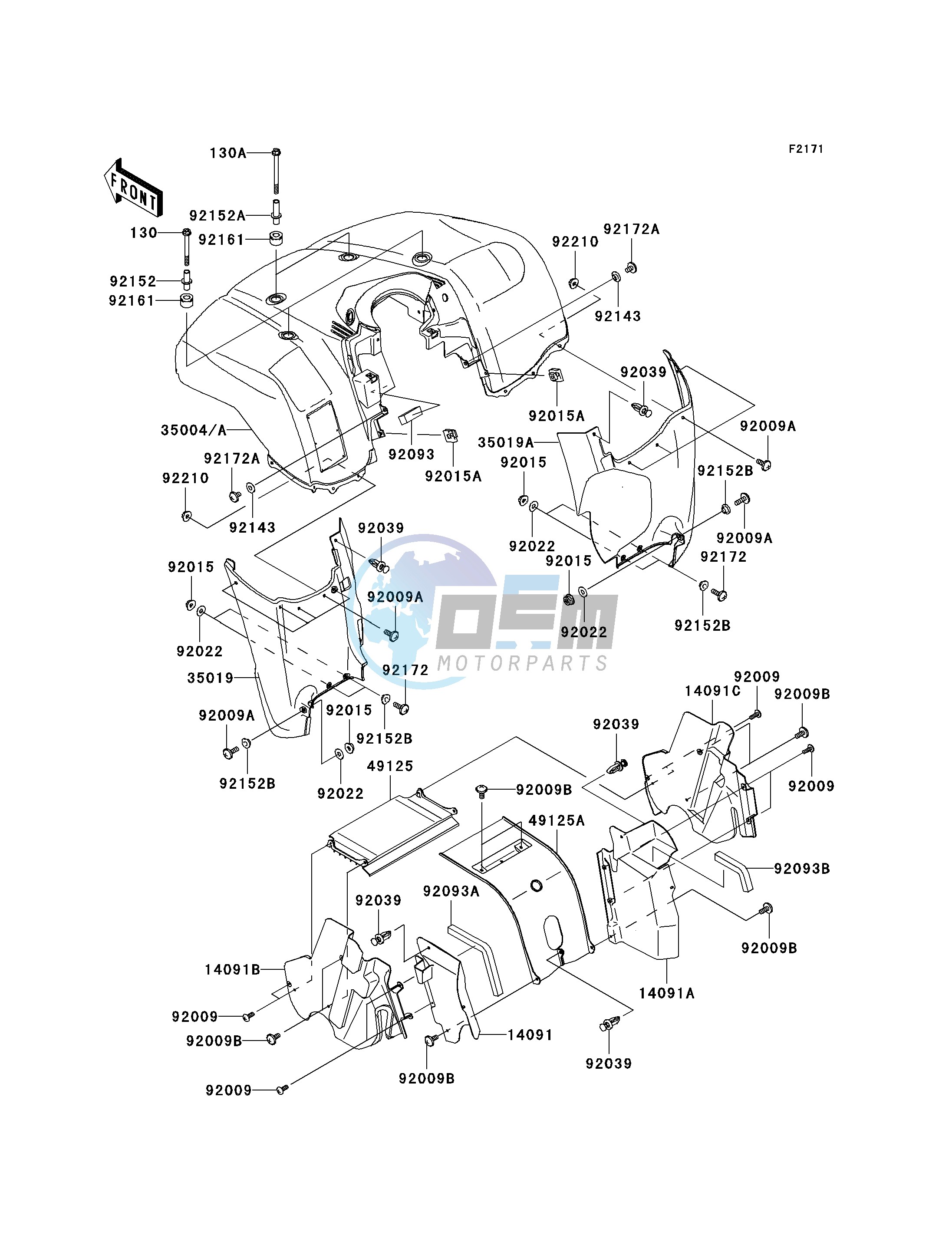 FRONT FENDER-- S- -