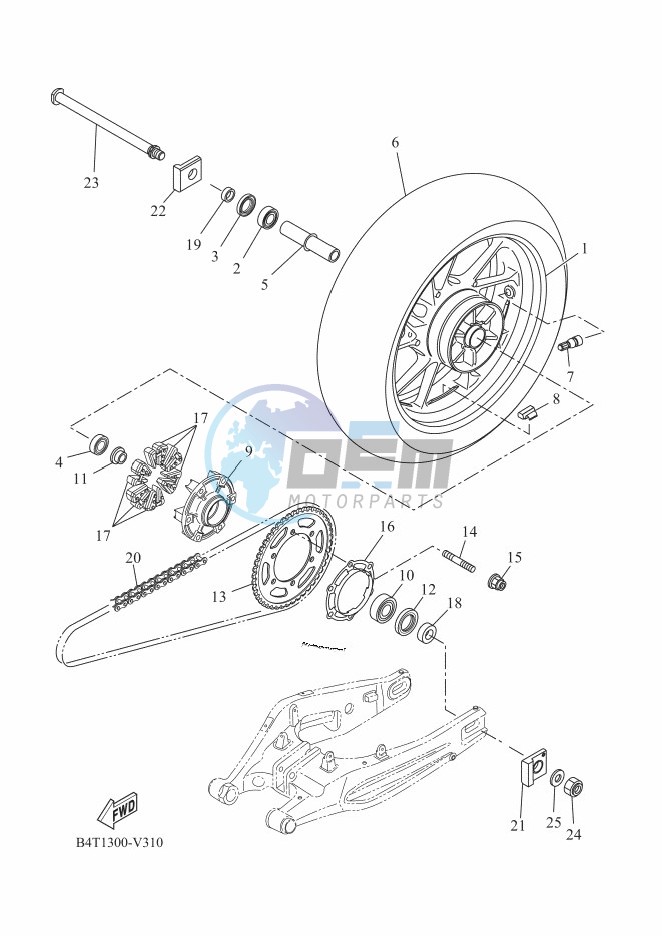 REAR WHEEL