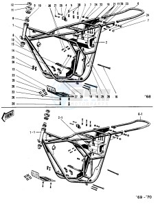 F3 [BUSHWHACKER] 175 [BUSHWHACKER] drawing FRAME_FRAME FITTINGS