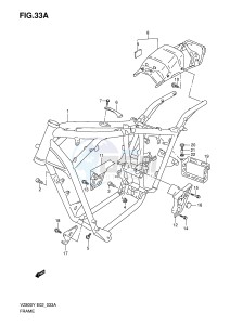 VZ800 (E2) MARAUDER drawing FRAME (MODEL K1 K2 K3)