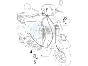 GT 250 ie 60 deg (Euro 3) drawing Cables