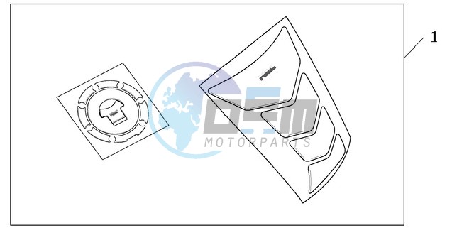 TANKPAD / FUEL LID COVER