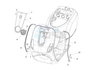 LX 125 4T 2V ie E3 Taiwan drawing Front shield