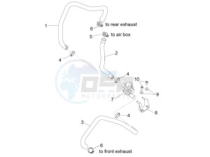 RSV4 1000 Racing Factory E4 ABS (EMEA, LATAM) drawing Secondary air