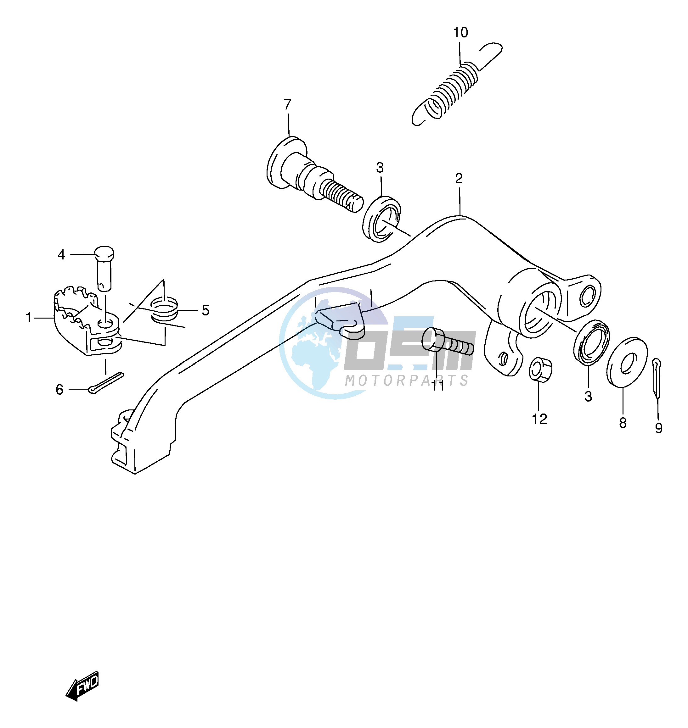 REAR BRAKE