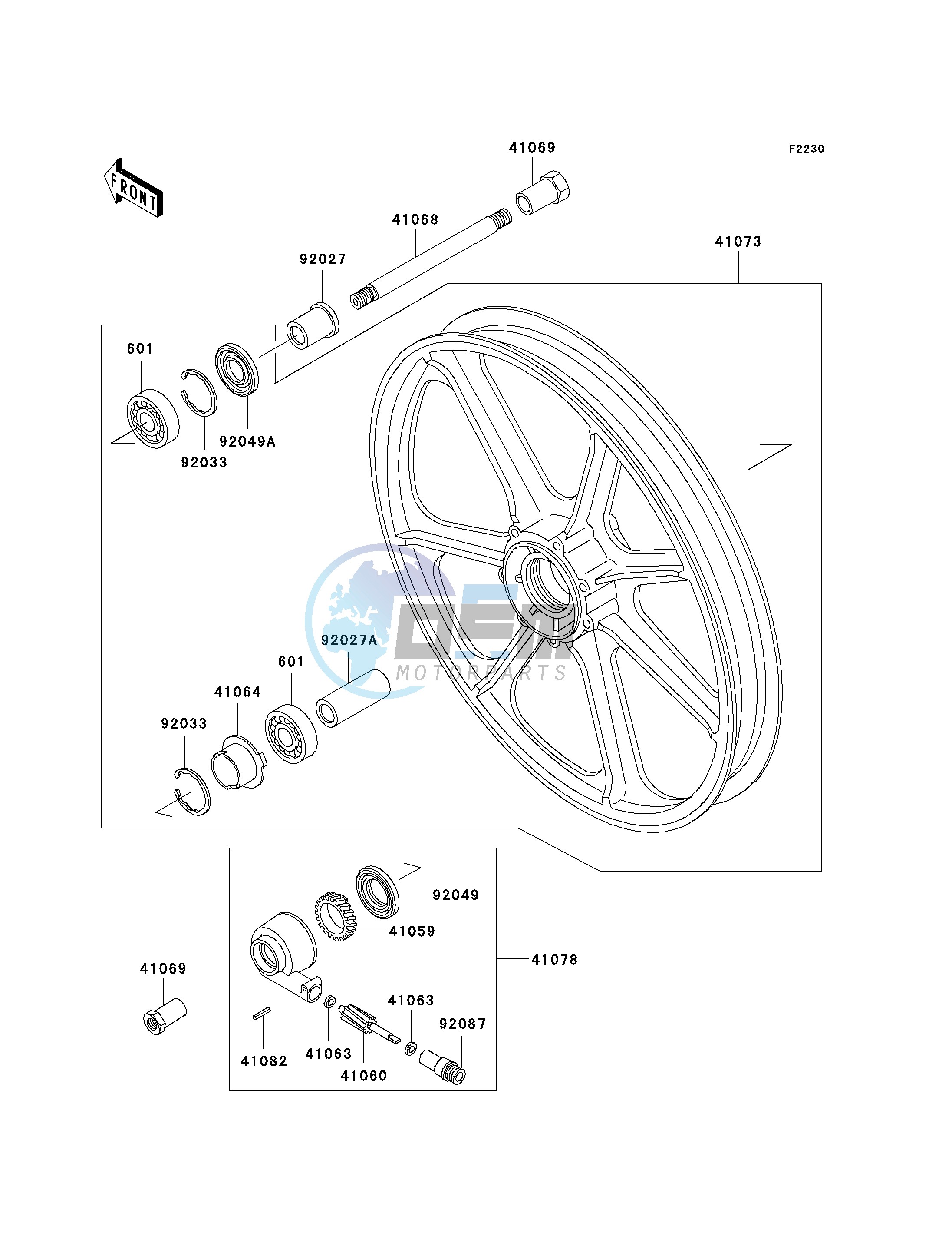 FRONT WHEEL