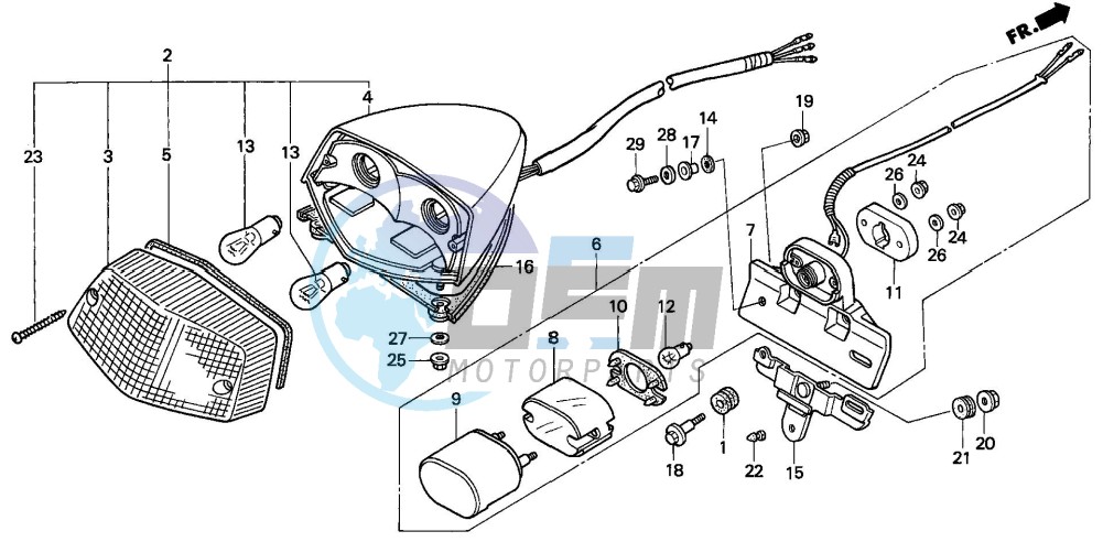 TAILLIGHT (NV600C)