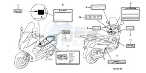 FES1259 Europe Direct - (ED) drawing CAUTION LABEL