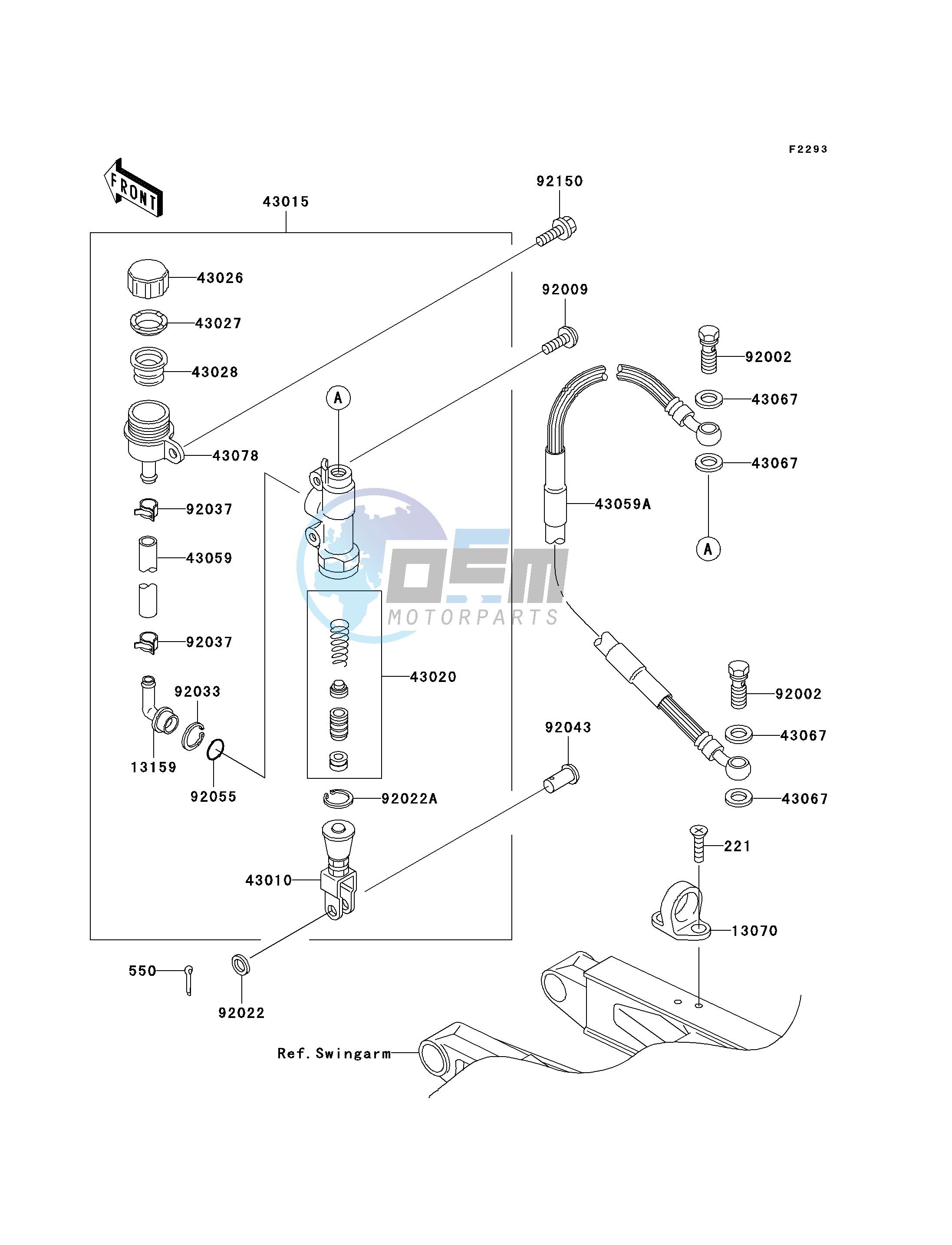 REAR MASTER CYLINDER