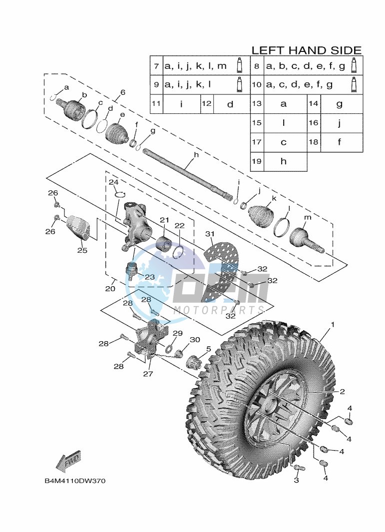 FRONT WHEEL