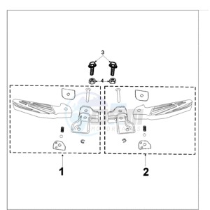 TWEET 50 PMX drawing FOOT SUPPORT