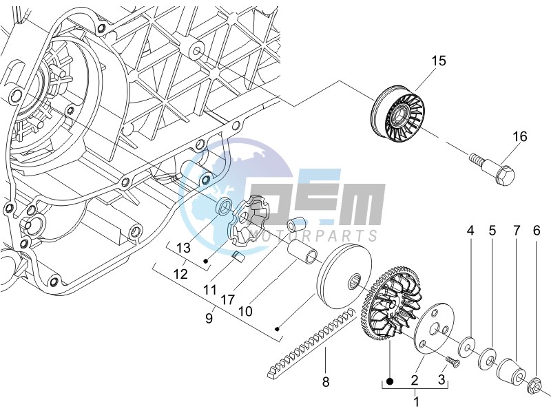 Driving pulley