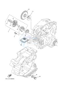 YB125 (2CS1) drawing OIL PUMP