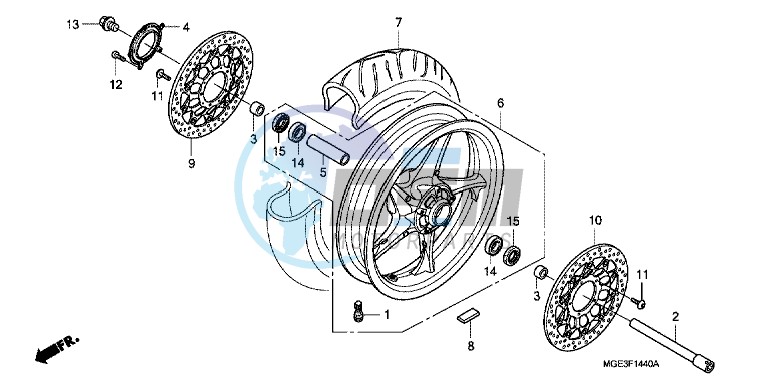 FRONT WHEEL