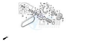 SZX50S X8R-S drawing DRIVEN FACE