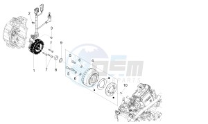 MP3 125 yourban erl drawing Flywheel magneto