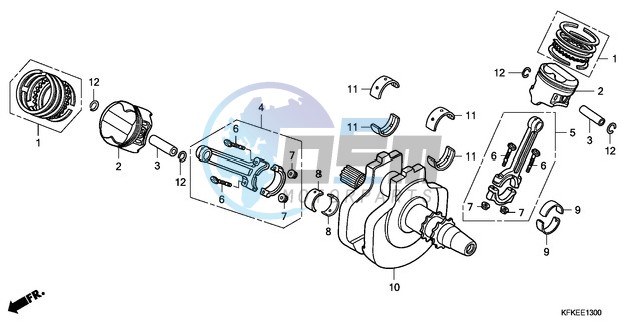 CRANKSHAFT/PISTON