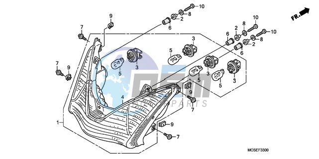 REAR COMBINATION LIGHT