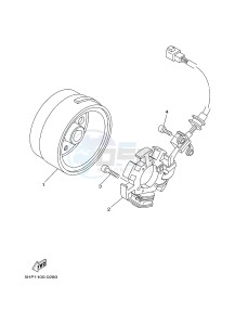 TT-R125 TT-R125LW (2CP4) drawing GENERATOR