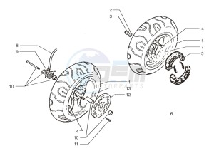 Ark AC 25 Silver-Glossy Black 50 drawing Front wheel-Rear wheel