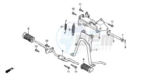 PK50SM drawing STAND/STEP