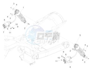 Audace 1400 USA-CND 1380 drawing Shock absorber