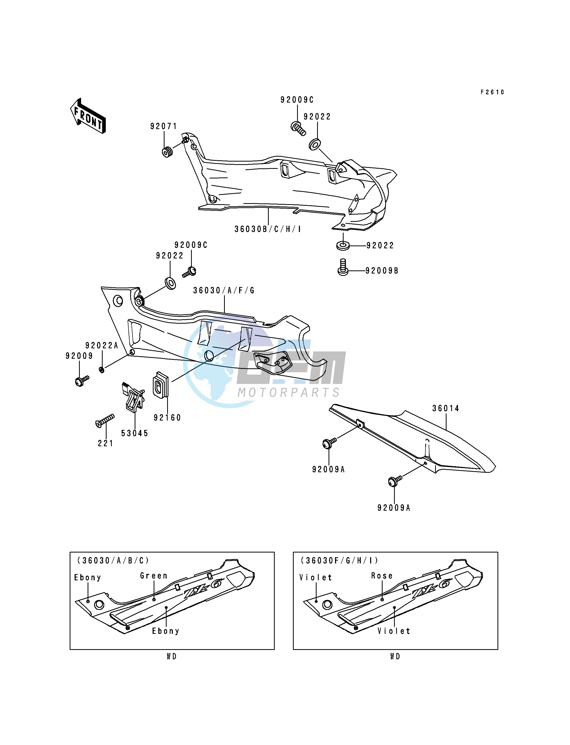 SIDE COVERS_CHAIN COVER -- ZX600-E1- -