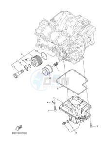 MT09A MT-09 ABS 900 (2DRN) drawing OIL CLEANER