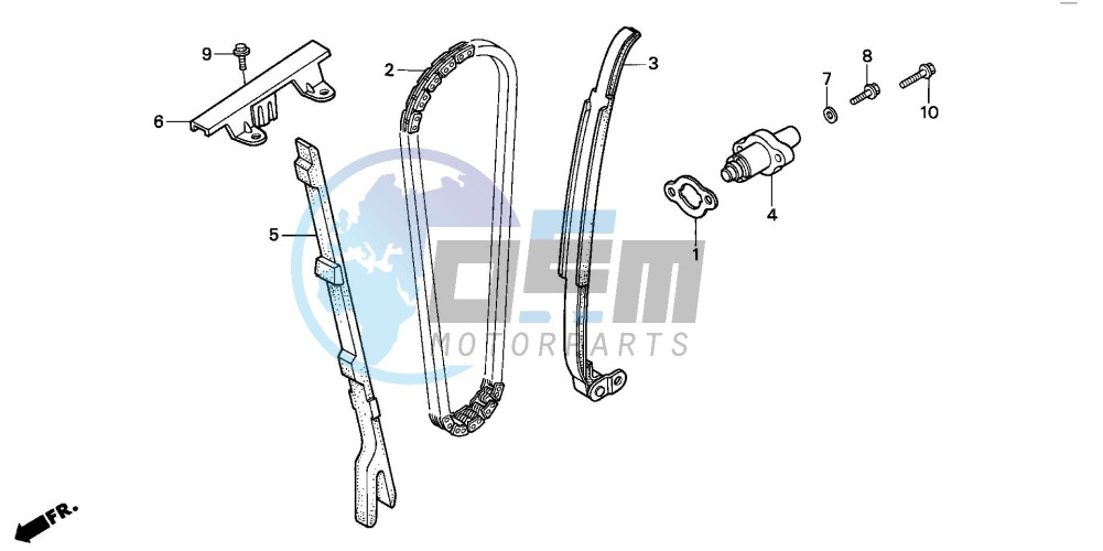 CAM CHAIN/TENSIONER