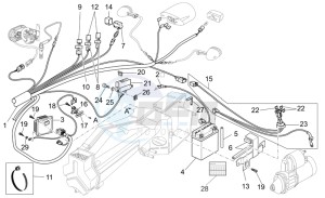 Nevada Classic IE 750 drawing Rear electrical system