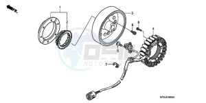 TRX500FE9 Australia - (U) drawing GENERATOR