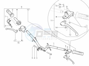 TYPHOON 125 4T 2V E3 (APAC) drawing Handlebars - Master cil.