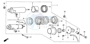 NV600C drawing REAR CUSHION