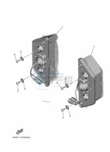 YXE1000EW YX10ERPAN (B4MF drawing TAILLIGHT