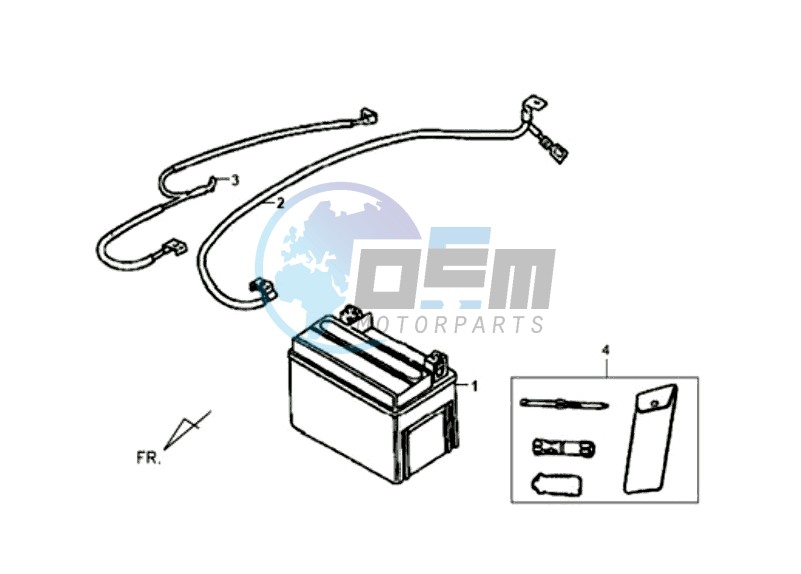 BATTERY / TOOLKIT