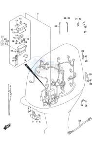 DF 200AP drawing Harness