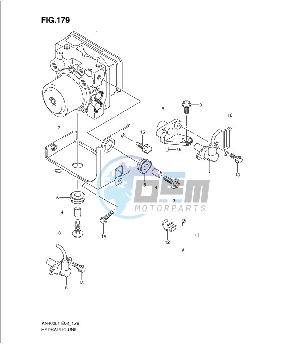 HYDRAULIC UNIT (AN400AL1 E19)