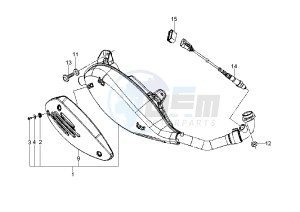 GTS 250 drawing Silencer