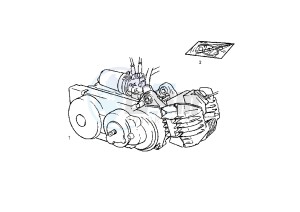 VARIANT REVOLUTION - 50 cc drawing DASHBOARD UNIT