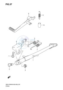 GSX-R750 (E3-E28) drawing STAND