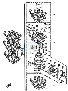 25J drawing CARBURETOR