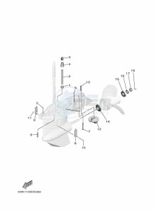 F80B drawing PROPELLER-HOUSING-AND-TRANSMISSION-2