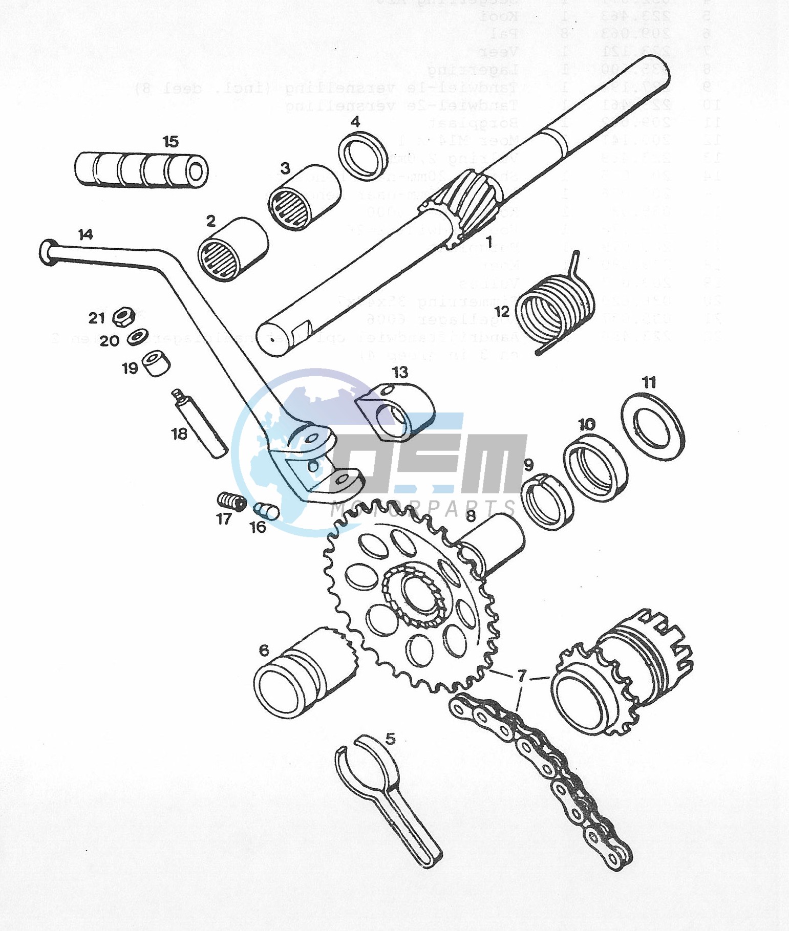 Kickstartmechanisme